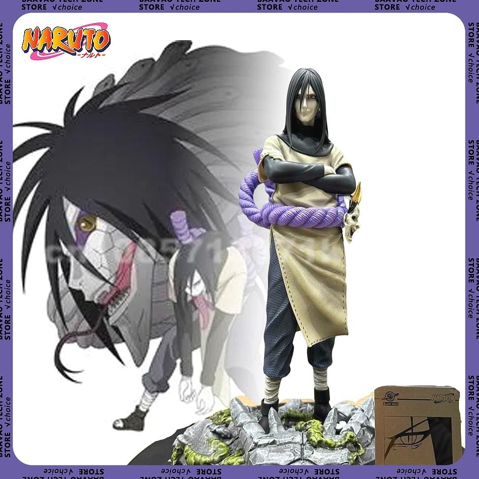 Naruto Anime Figure Orochimaru Figures Black Hole Orochimaru Action Figure Pvc Models Gk Statue Coll