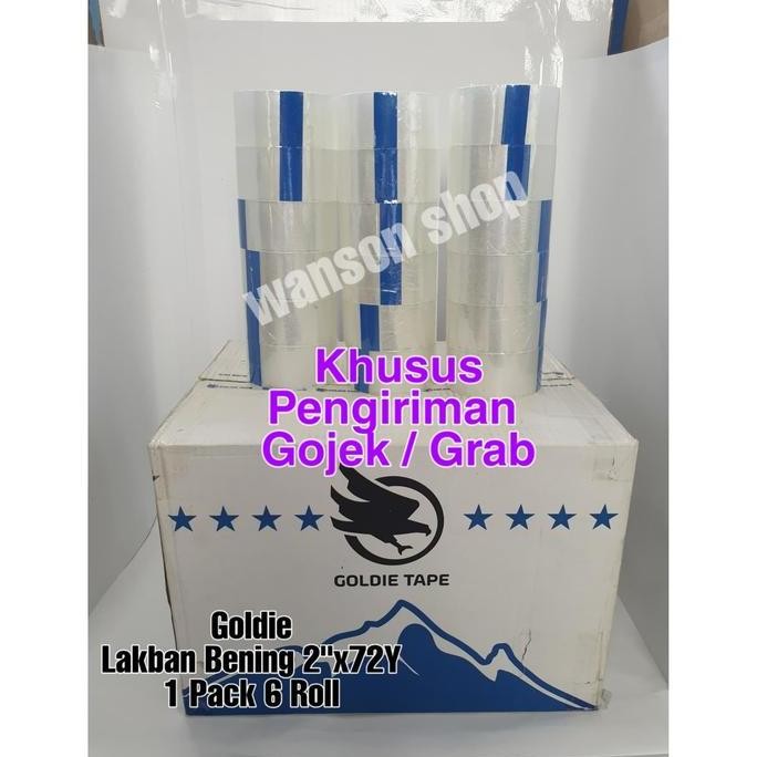 

LAKBAN BENING 2" 46MM X 72Y / OPP LAKBAN GOLDIE