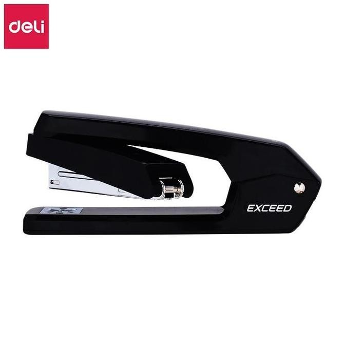 

[Special 6.6] Deli Stapler Dapat Diputar 3 Arah 25 Lembar, 24/6 Dan 26/6 Setengah Strip Stapler E0434 Alat Kantor Co