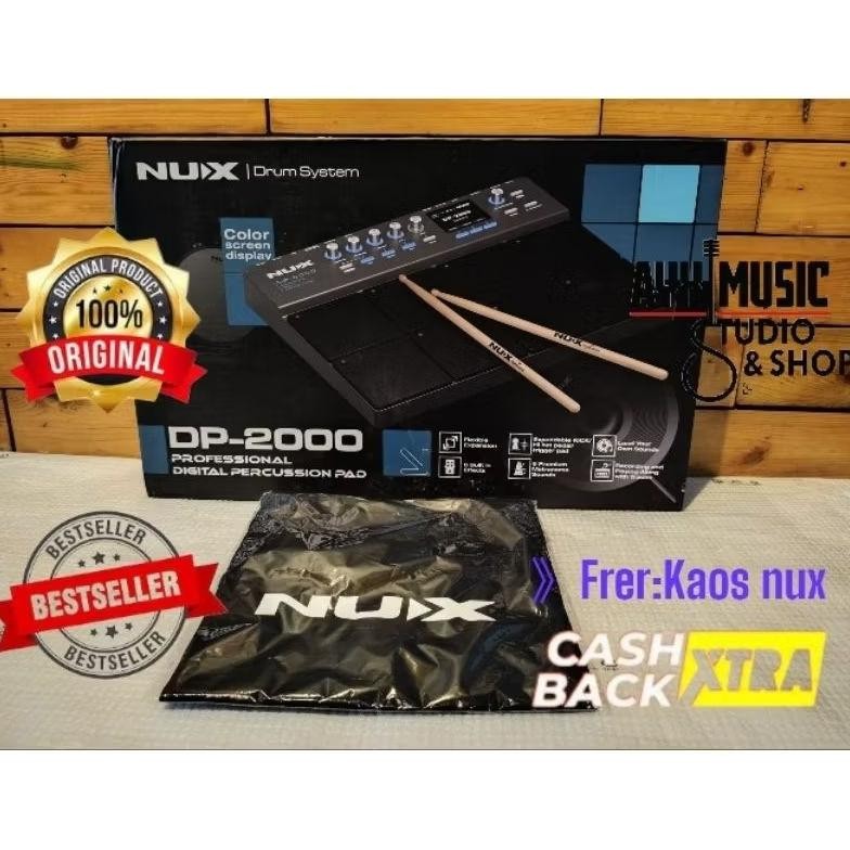 NEW NUX DP2000 | Drum Elektrik NUX | Free Kaos NUX