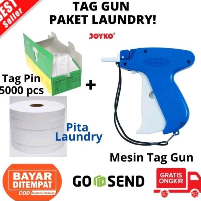 

Tag Gun Laundry Joyko Pita Komplit + Tag Pin & Pita Laundry 0,5 Inch Dan 1 Inch Co