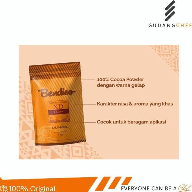 

Grosir Bendico Pure Cocoa Powder Xd Extra Dark 25 Kg