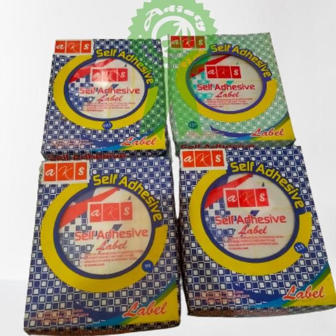 

Label AKS 127/103/99/121/Box isi 25 pack