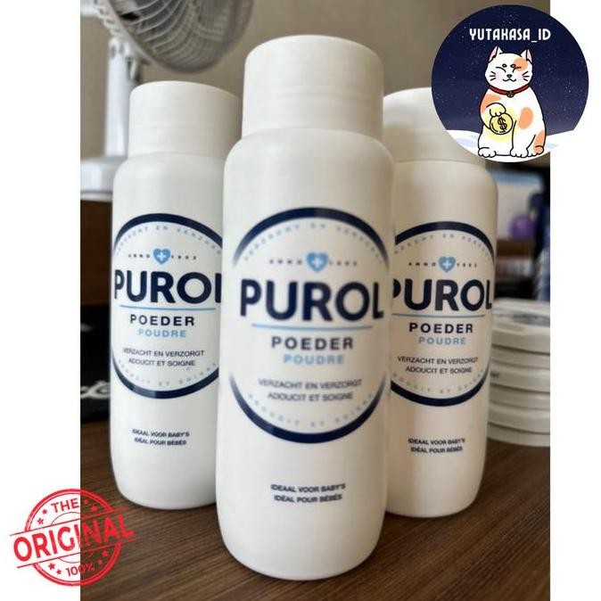 BEBAS ONGKIR - Purol Poeder / Powder / Bedak Bayi / Anak / Dewasa 100gr 100%ori blnda