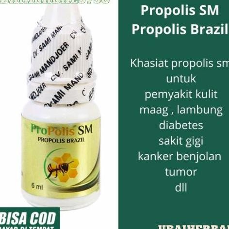 Propolis SM Brazil Original 100% Asli | Propolis Brazil Obat Tetes