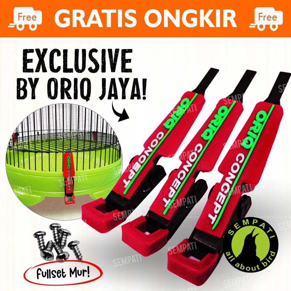 SEMPATI KLEM KOPER OVERPAL CONCEPT ORIQ JAYA JEPITAN TEBOK SANGKAR KANDANG BURUNG LOVEBIRD MURAI KUN