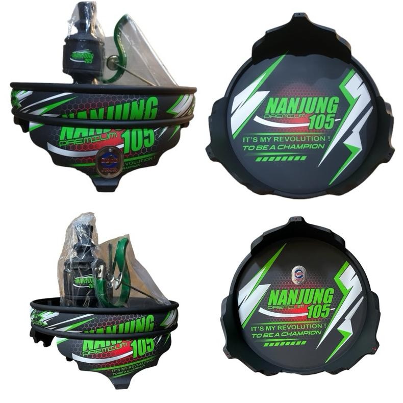 TEBOK LOVEBIRD DECAL NANJUNG105 PVC EBOD JAYA ORIGINAL AST