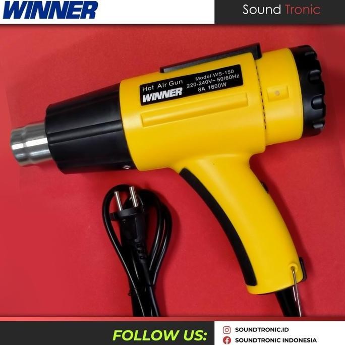 HEAT GUN / HOT AIR GUN WINNER LOW WATT (WATT RENDAH)