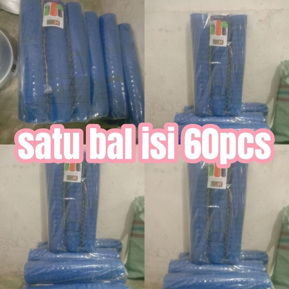 60pcs cepuk pakan ayam / grosir tempat pakan ayam murah / cepuk pakan ayam / tempat pakan ayam AST