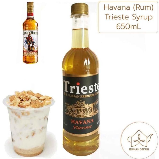 

Trieste Havana Syrup 650Ml - Sirup Roem - Sirup Rum - Sirup Rasa Rom - Sirup Rum Raisin Almond Avocado Banana Brown Fruit Green Matcha Peach Red Sugar Kualitas Terbaik Harga Termurah