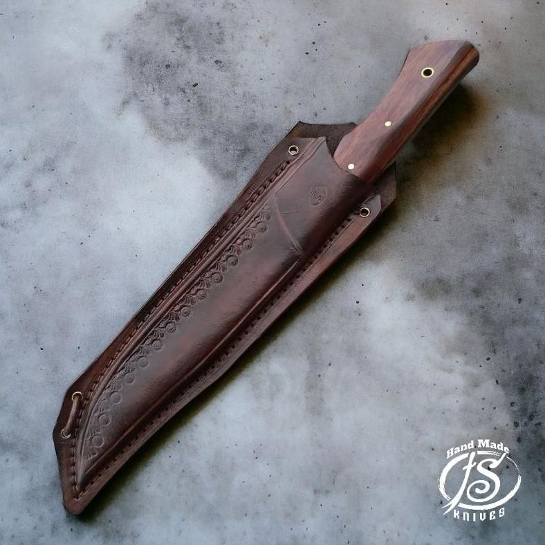 Bowie Survival Bushcraft Outdoor Carbon Steel terlaris