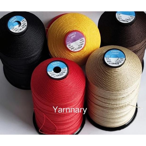 Benang Polyester Tkt 10 Untuk Jahit Kulit Sol Tas Dan Jok Mobil