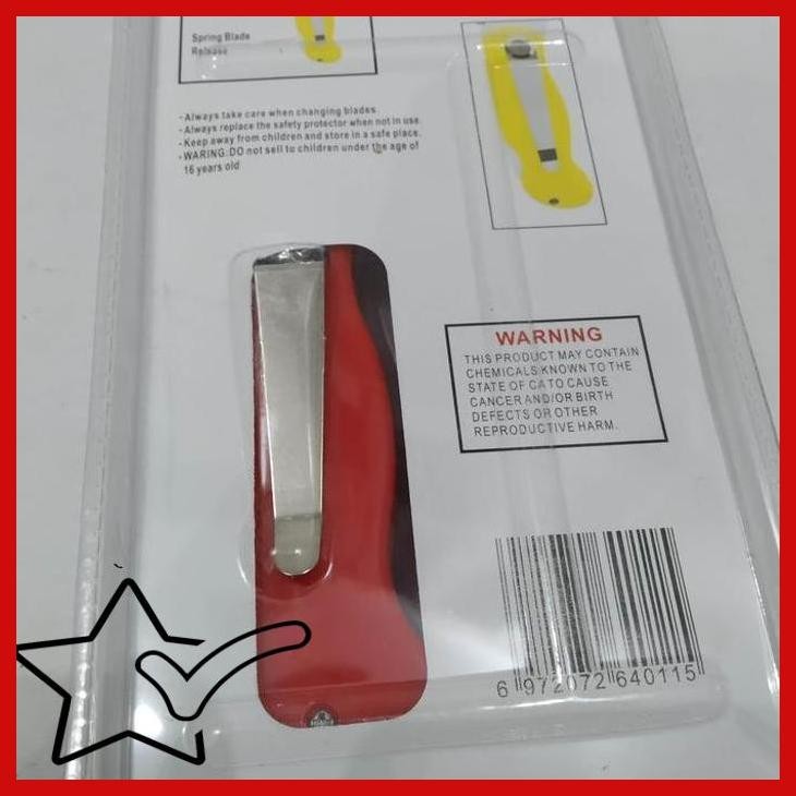 

[DMS] PISAU LIPAT FOLDABLE KNIFE CUTTER SERBA GUNA BETTER QUALITY
