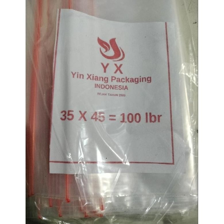 Plastik Klip uk 35x45 cm isi 100pcs