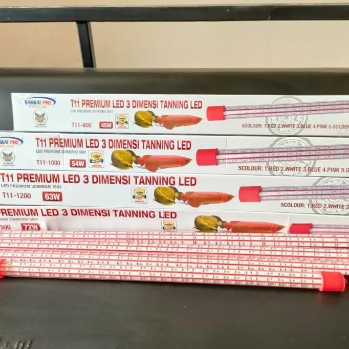 Led Aquarium Aquascape Tanning Lamp Arwana Premium Sakkai Pro T11 800