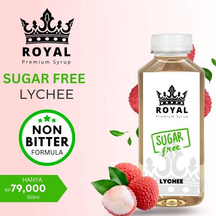 

Royal Sugar Free Lychee Keto Syrup / Sirup (500Ml) Kualitas Terbaik Harga Termurah