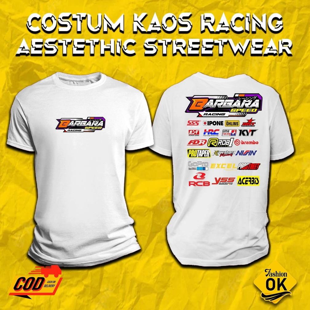 Promo Kaos Barbara Speed Kaos Barbara Speed Ky Ageng Kaos Racing Start Kaos Mekanik Amatir Kaos Raci