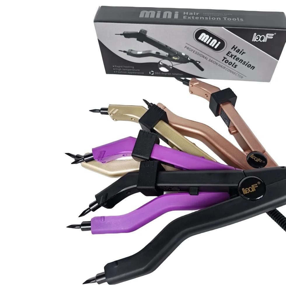 Smart Mini 609B Heating Sharp Tip!Adjustable Temperature 220 keratin Hair Extension tool Keratin Bon