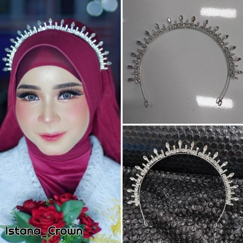 Mahkota Bando - Mahkota Pagar - Ayu - Mahkota Bando Ala Aurel Mini Version MURAH