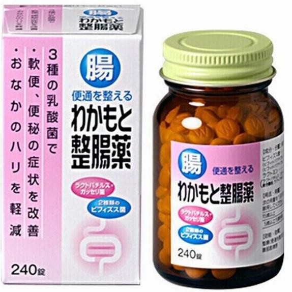 

TERBARU - New Wakamoto Intestinal Remedy Probiotic 240 tablet Pink Ori Jepang
