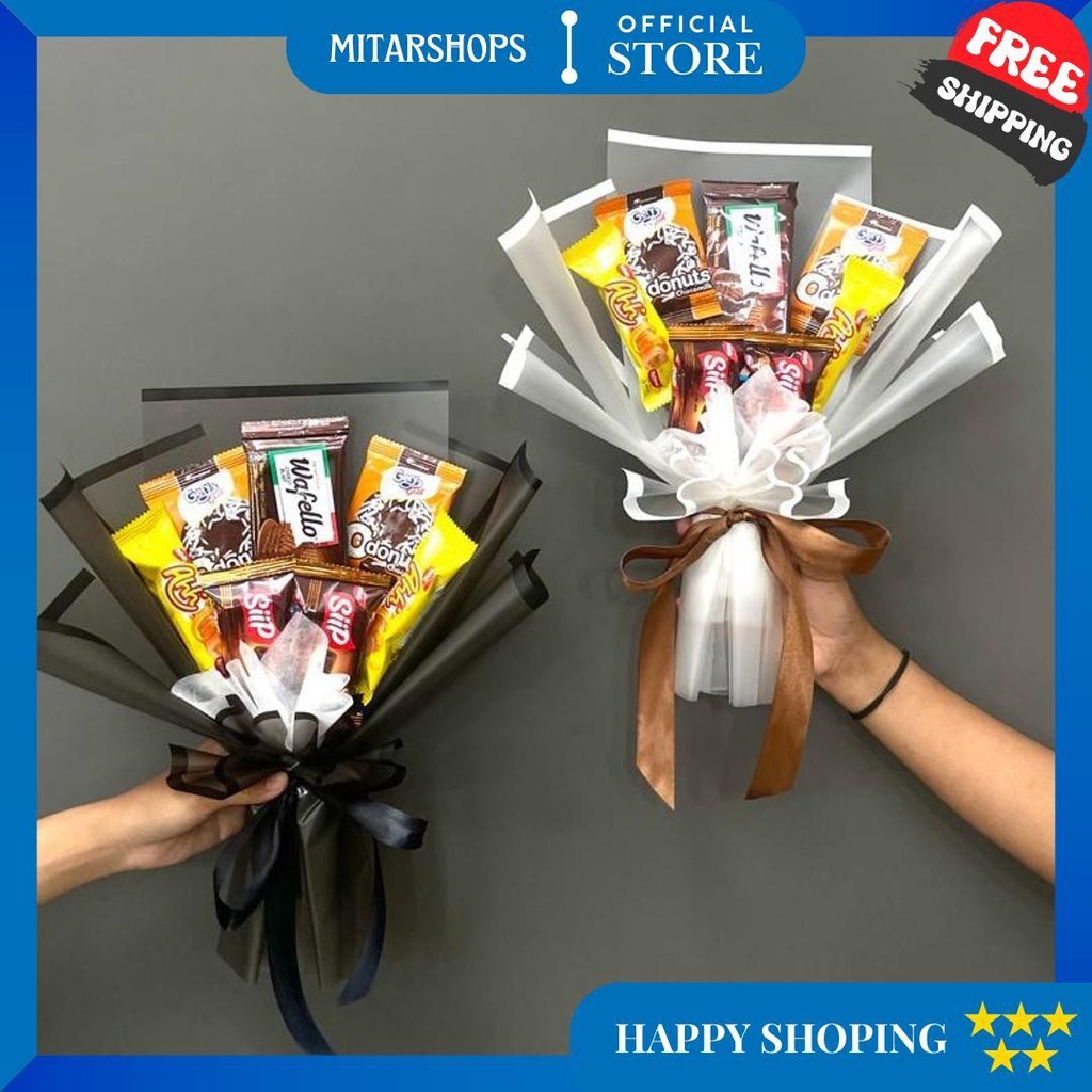 

[Sn06] Buket Snack / Hadiah Wisuda Graduation Perpisahan Kado Ulang Tahmin Sidang Termurah