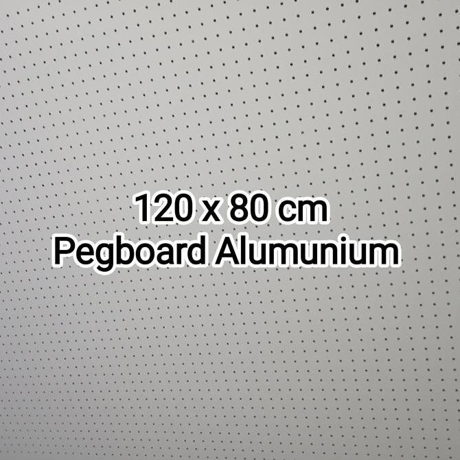 

TERBARU - Papan Berlubang Alumunium 80 x 120 cm