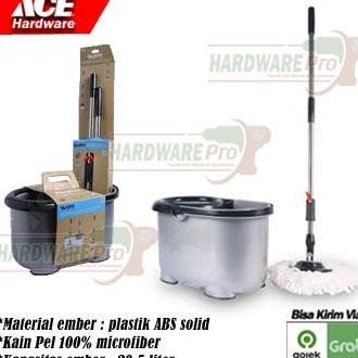 NEW Alat Pel Lantai Super Mop Spin Mop Set Twister Mop Tatay Ace Hardware