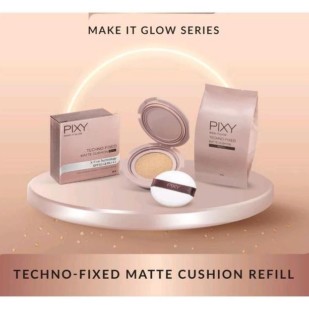 PIXY REFILL TECHNO FIXED MATTE CUSHION / Pixy refill cushion matte