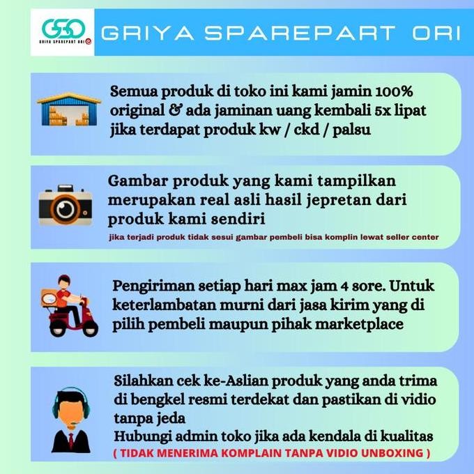 Pully Belakang vario 125 Orinal Pulley Puli Belakang vario150 125 Old Led New K35 Ori Federal Aspira