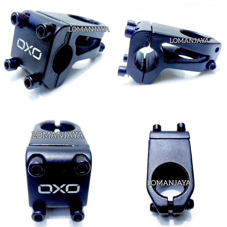 Jkm_12 Stem Bmx Oxo Oversize 22.228.6 Mm Black St-100 Fg-7