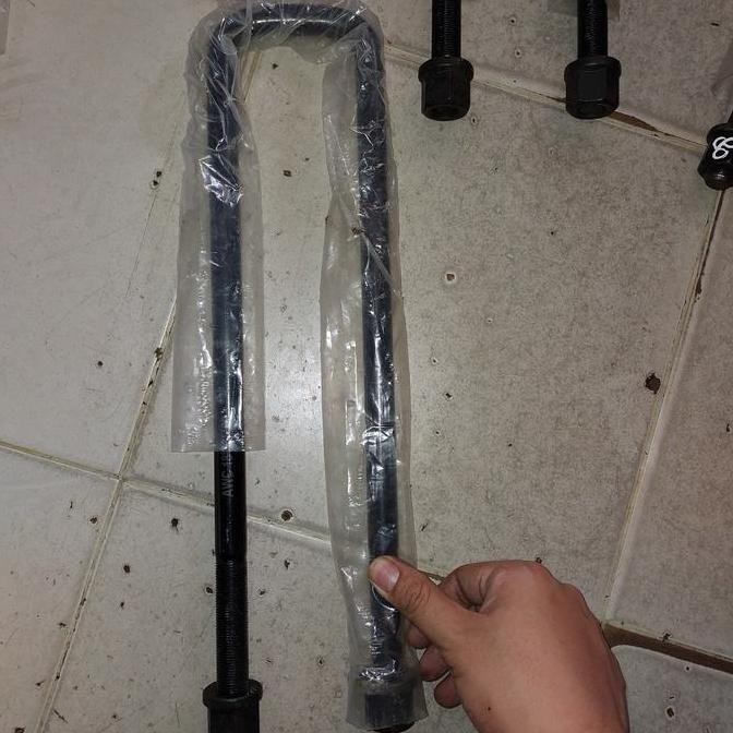 . kawel u bolt belakang canter Mitsubishi baja ori kuat