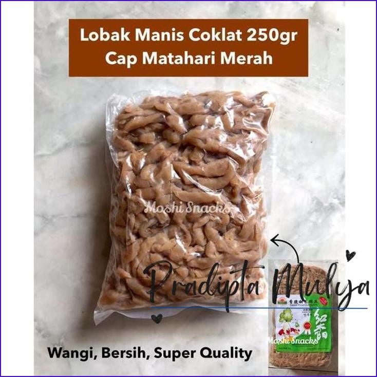 

Cuci Gudang..!! Lobak Manis Chaipo Caipo 250Gr / Choiphu Choifu Coipu Asli Bangka