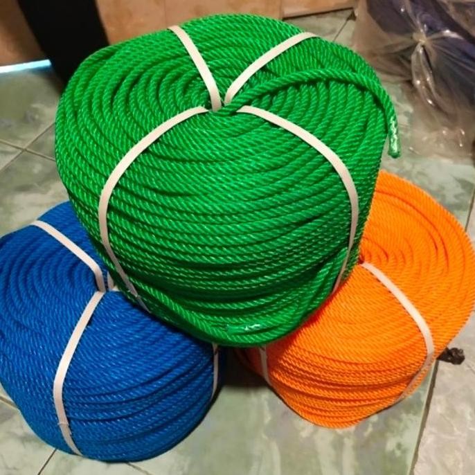 

ready Tali tambang plastik 6 mm PerRoll - Tambang Plastik ukr 6 mm