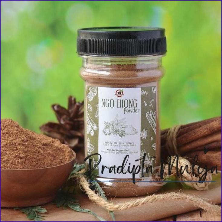 

Langsung Di Co Ngohiong Seasoning Powder / Five Spice Powder 60 Gr Halal Tidak Ada Alergi Bubuk Kayu