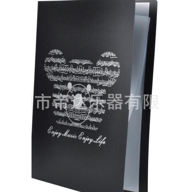

new !!! Clearholder Music Partitur / Map Plastik Musik A4