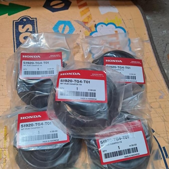 . karet support shock Breaker Depan Brio Mobilio Jazz