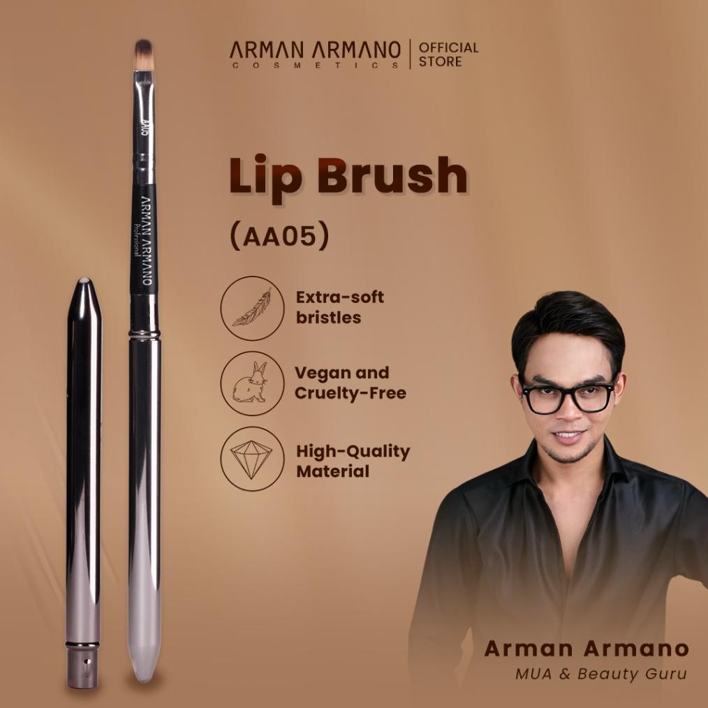 

baru kuas lipstik makeup - kuas bibir presisi & rapi