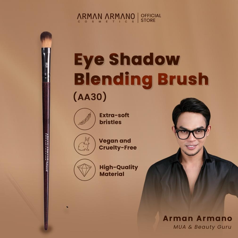 

baru kuas makeup arman armano - brush profesional wajah & mata