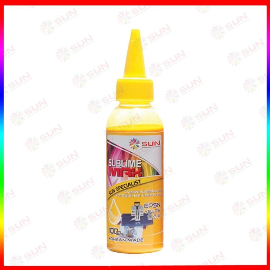 Tinta Epson 664 / 673 Sablon Sublim Photo Korea Terbaik - SUN Sublime Max Ink 100 ml ( transfer ke m