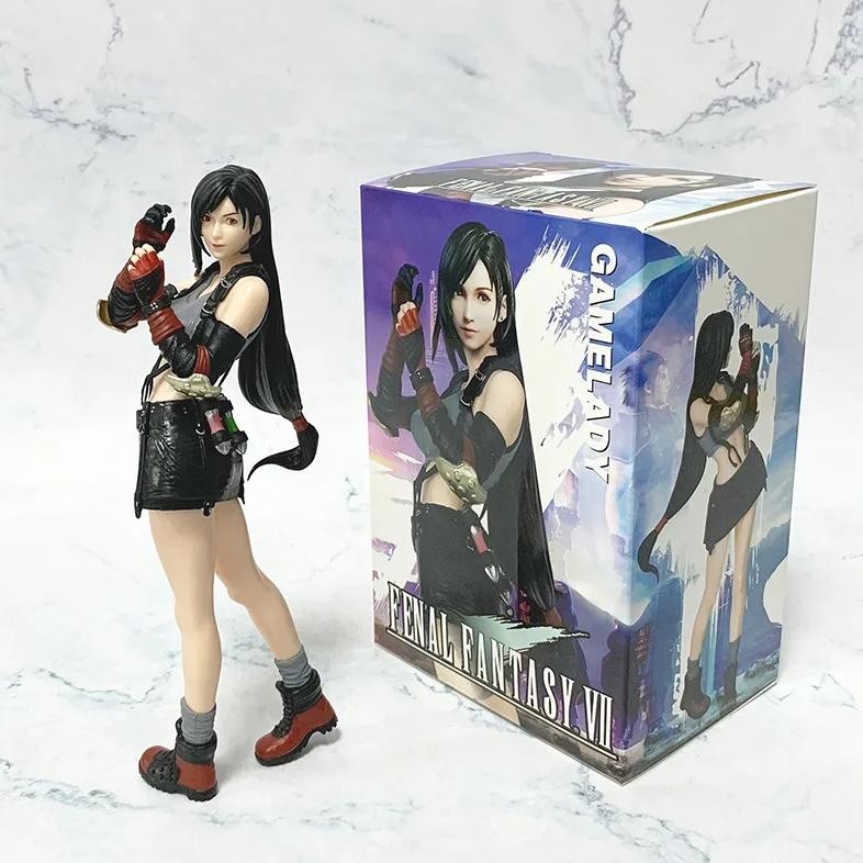 20cm Final Fantasy Tifa Lockhart Statue Action Figure Model Toys