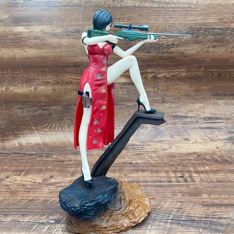 Reside Evil Jill Valentine Leon Kennedy Ada Wong Statue PVC Action Figure AdaWong Collectible Model 