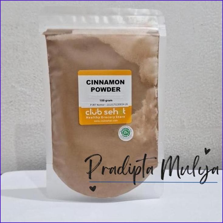 

Asli..! Club Sehat Cinnamon Powder 100Gr Kayu Manis Bubuk Rempah Masakan