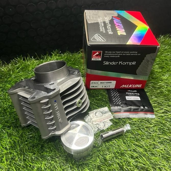 BLOK SEHER/BORING BEAT KARBU 53MM 54MM 55MM BEAT KVY/CYLINDER BLOK BORE UP 53/54/55 BEAT KVY CRUN ML