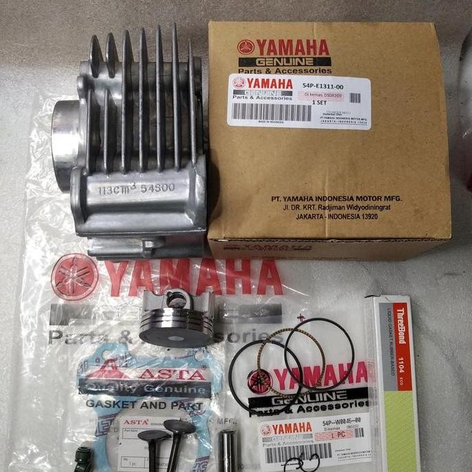 Blok Seher Assy Komplit Set +Payung klep,Mio j, Mio Gt, Soul Gt, X-Rid