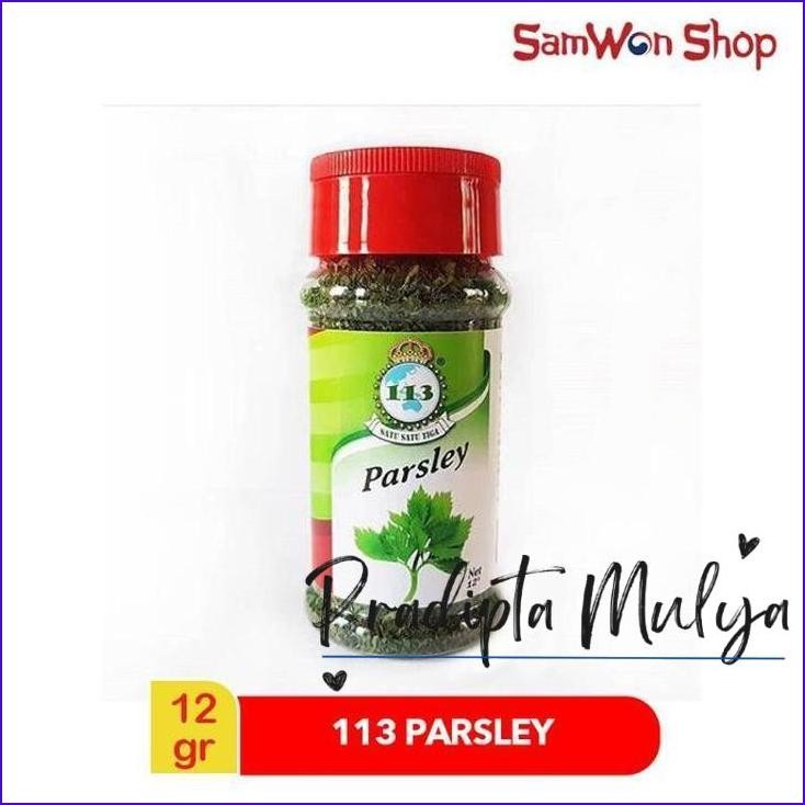 

Gass.! 113 Parsley Flakes / Daun Parsley Kering 12Gr - Bumbu Rempah Instant