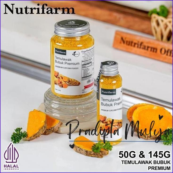 

Asli..! Nutrifarm Temulawak Bubuk 50 Gram