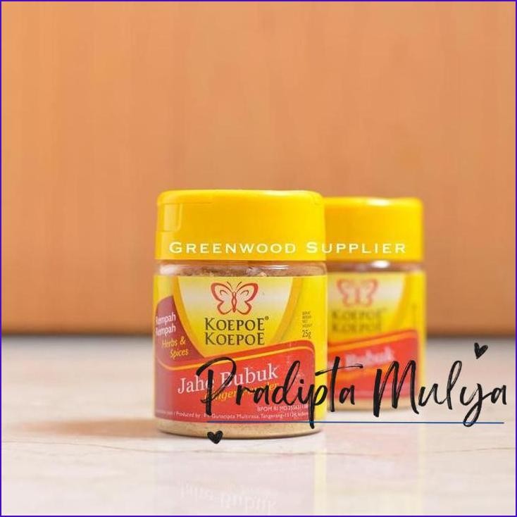 

Murah..!! Jahe Bubuk / Ginger Powder - 25G (Koepoe Brand)