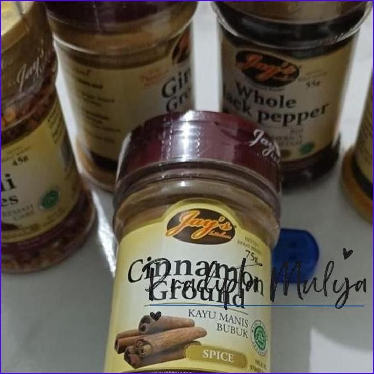 

Baru..!! Jays Cinnamon Ground Powder 75 Gr Kayu Manis Bubuk Asli Halal