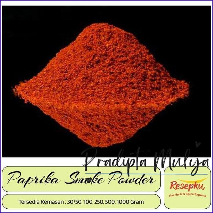 

Baru..!! Paprika Smoke Powder (Bubuk Paprika Asap) 100 Gr