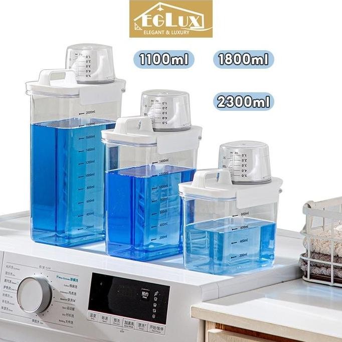 

Terlaris Botol Deterjen Botol Laundry Tempat Detergent Botol Toples Praktis Untuk Sereal/Beras